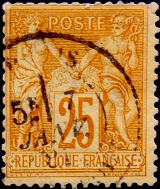  1879  .  . 25 c .  5,50  . (2)